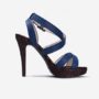 Blue High Heel